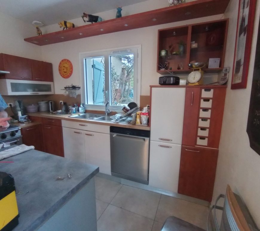 ensemble cuisine relookee repeinte