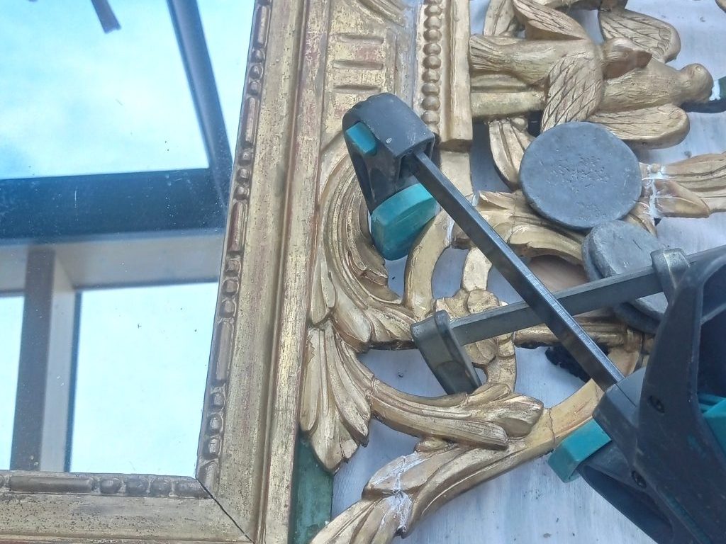 reparation miroir ancien